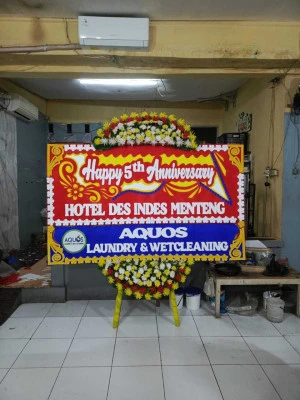 Papan Bunga di Kalentambo Pusakanagara