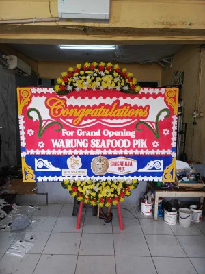 Papan Bunga di Kalentambo Pusakanagara