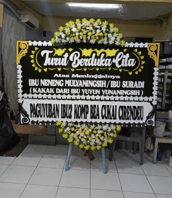 Papan Bunga di Kalentambo Pusakanagara